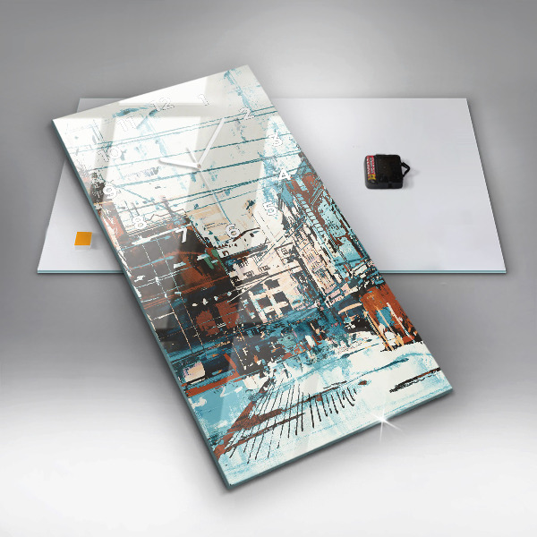 Reloj vertical Arte callejero - espejomat.es