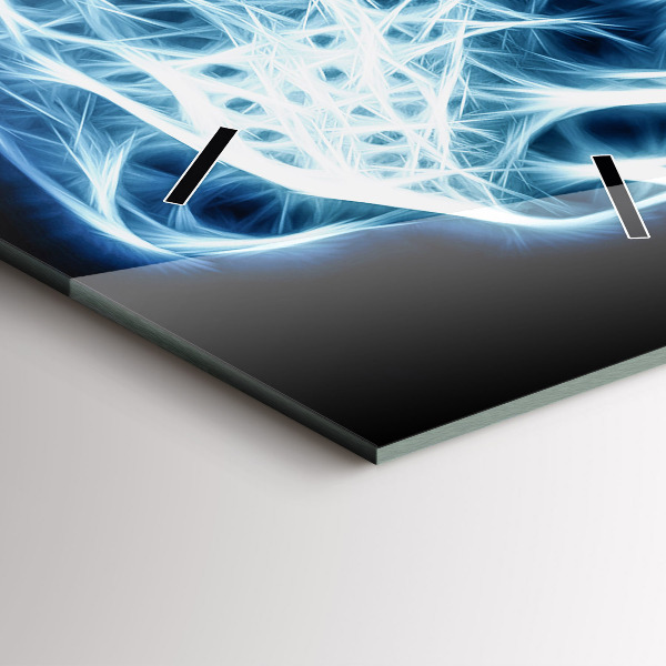 Reloj vertical Lenguaje corporal del león salvaje - espejomat.es