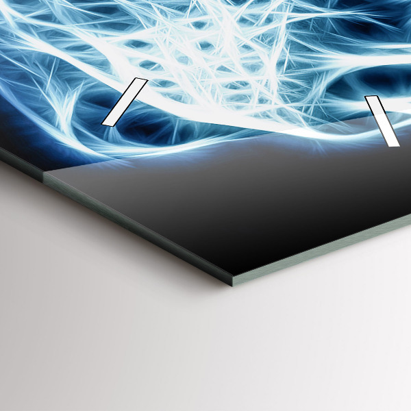 Reloj vertical Lenguaje corporal del león salvaje - espejomat.es