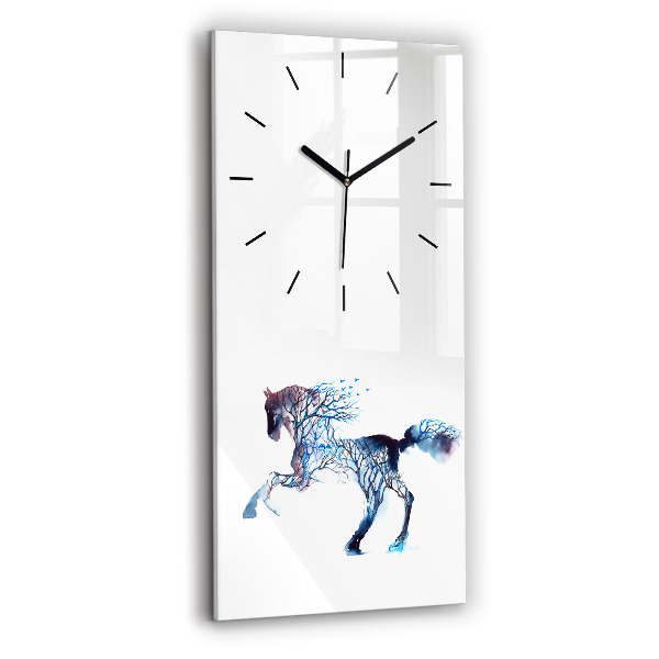 Reloj de vidrio vertical Naturaleza animal Altruismo - espejomat.es