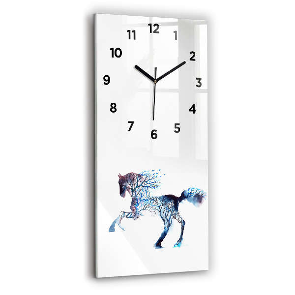 Reloj de vidrio vertical Naturaleza animal Altruismo - espejomat.es