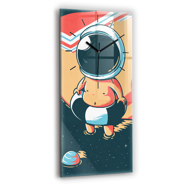 Reloj de cristal vertical Imaginación infantil - espejomat.es