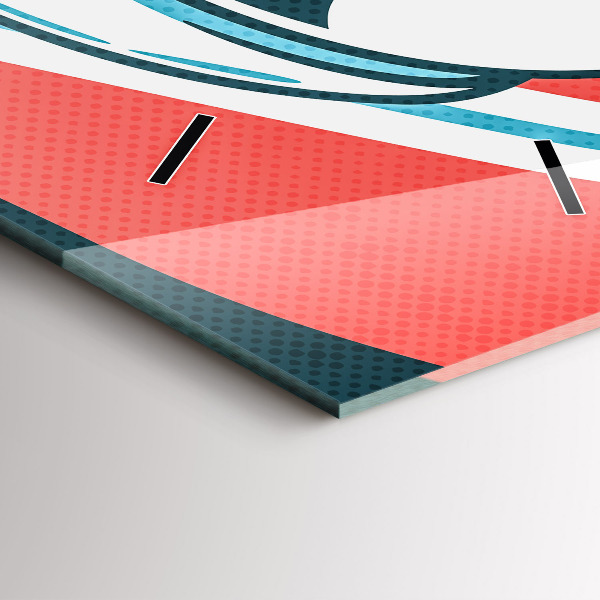 Reloj de cristal vertical Imaginación infantil - espejomat.es