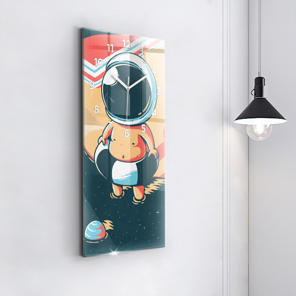 Reloj de cristal vertical Imaginación infantil - espejomat.es