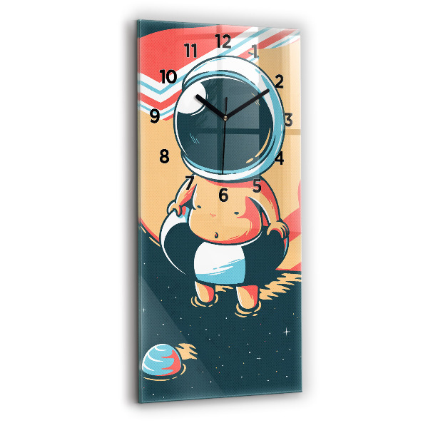 Reloj de cristal vertical Imaginación infantil - espejomat.es