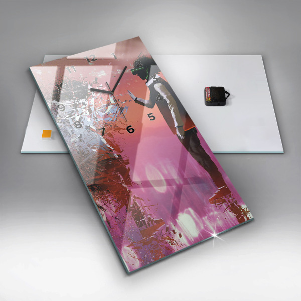 Reloj vertical Ciberespacio - espejomat.es