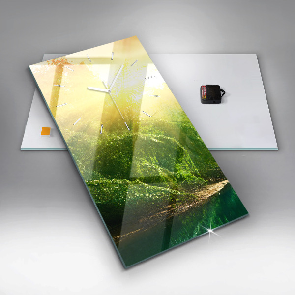 Reloj vertical Naturaleza tranquila - espejomat.es