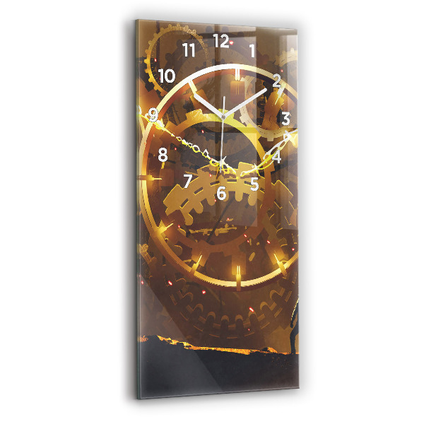 Reloj de vidrio vertical Tiempo - Mecanismo - espejomat.es