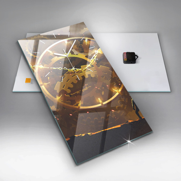 Reloj de vidrio vertical Tiempo - Mecanismo - espejomat.es