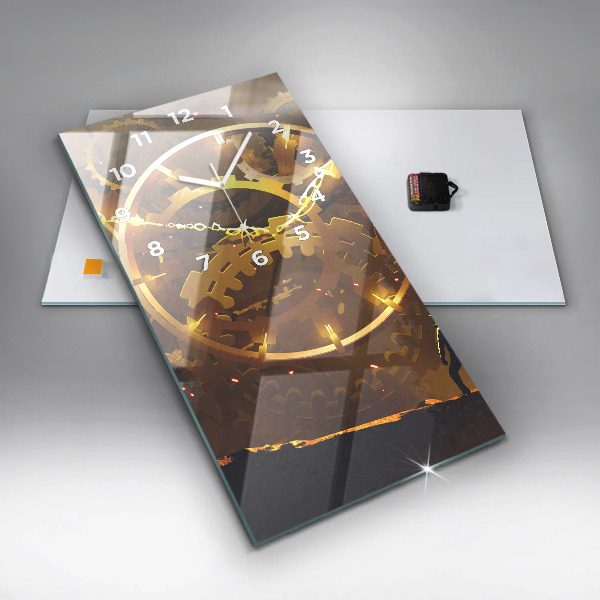 Reloj de vidrio vertical Tiempo - Mecanismo - espejomat.es