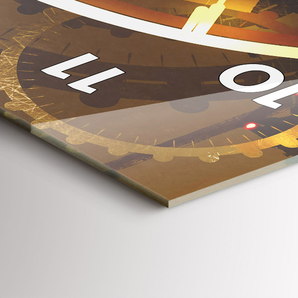 Reloj de vidrio vertical Tiempo - Mecanismo - espejomat.es