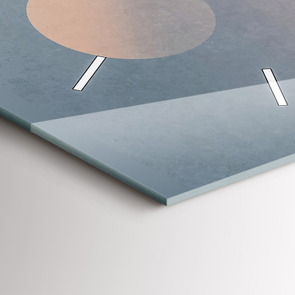 Reloj de cristal vertical Astronautas Vía Láctea - espejomat.es