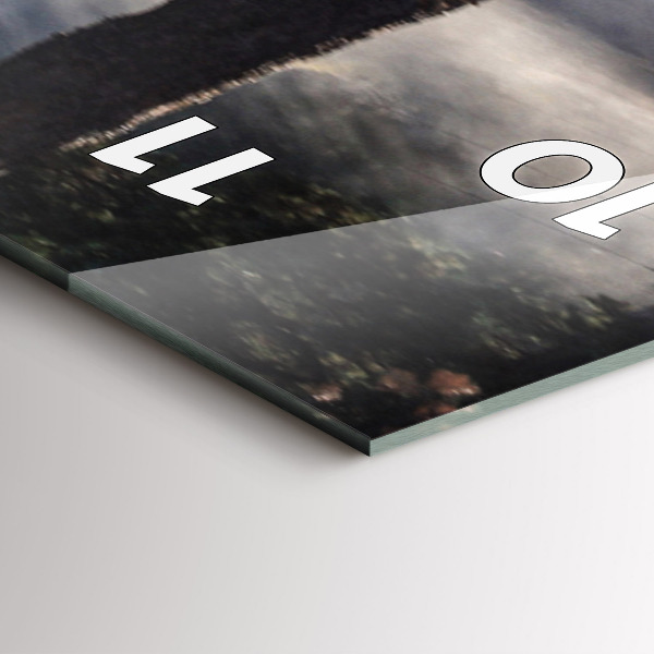 Reloj vertical Manada de caballos a toda velocidad - espejomat.es