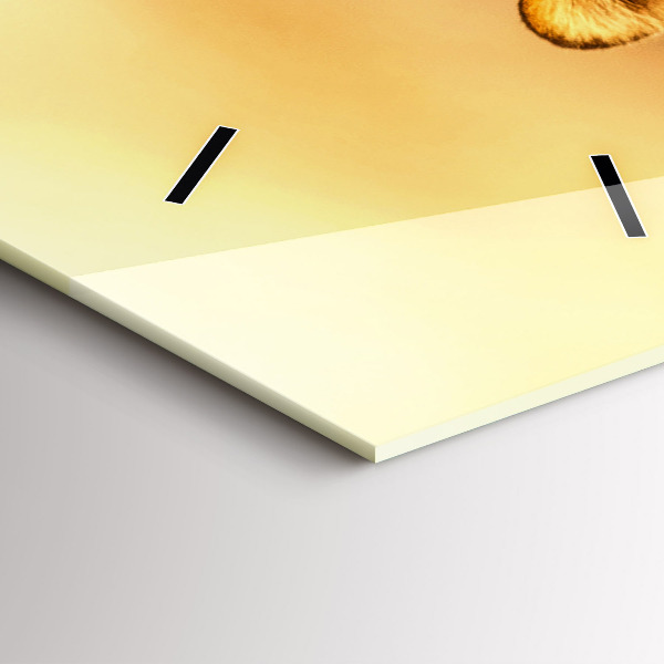 Reloj vertical Tigre de caza - espejomat.es