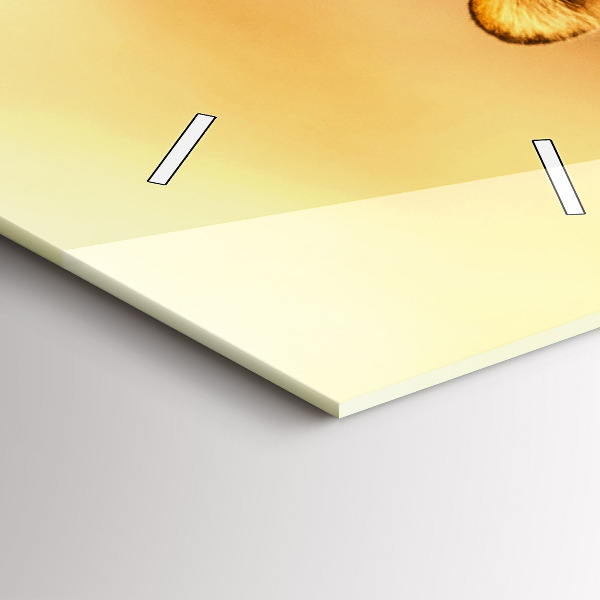 Reloj vertical Tigre de caza - espejomat.es