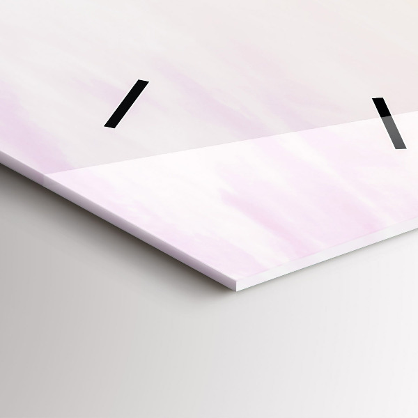 Reloj de vidrio vertical Atardecer en el mar polaco - espejomat.es