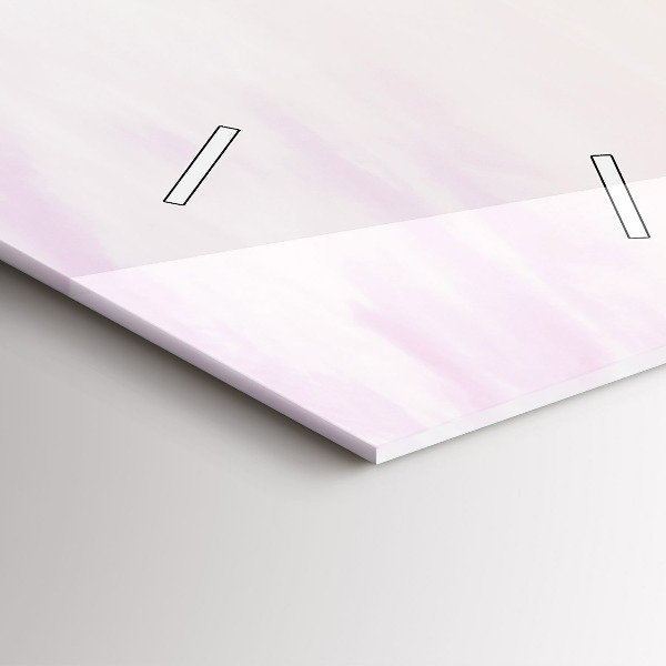 Reloj de vidrio vertical Atardecer en el mar polaco - espejomat.es