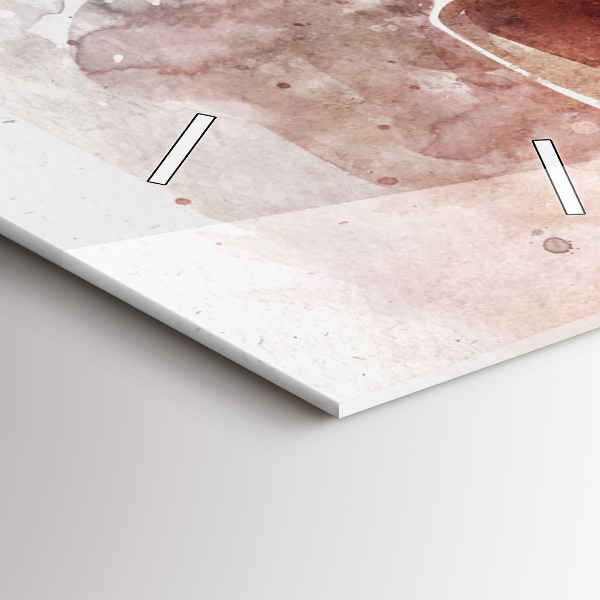 Reloj vertical Visualización de guitarra - espejomat.es