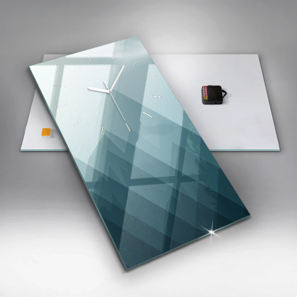 Reloj vertical Figuras geométricas - espejomat.es