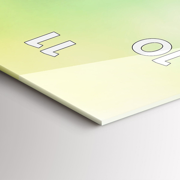 Reloj vertical Globo terráqueo - espejomat.es