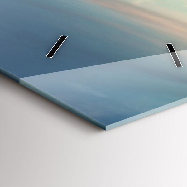 Reloj de vidrio vertical Nueva York Manhattan - espejomat.es