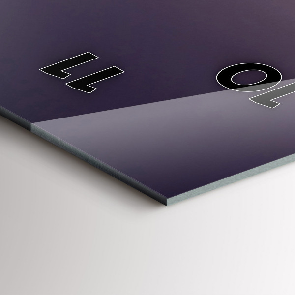 Reloj vertical East River de Nueva York - espejomat.es