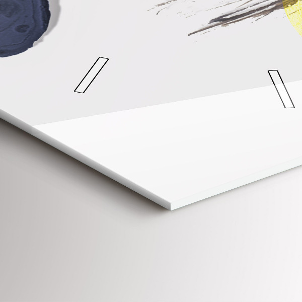 Reloj de vidrio vertical Collage surrealista - espejomat.es