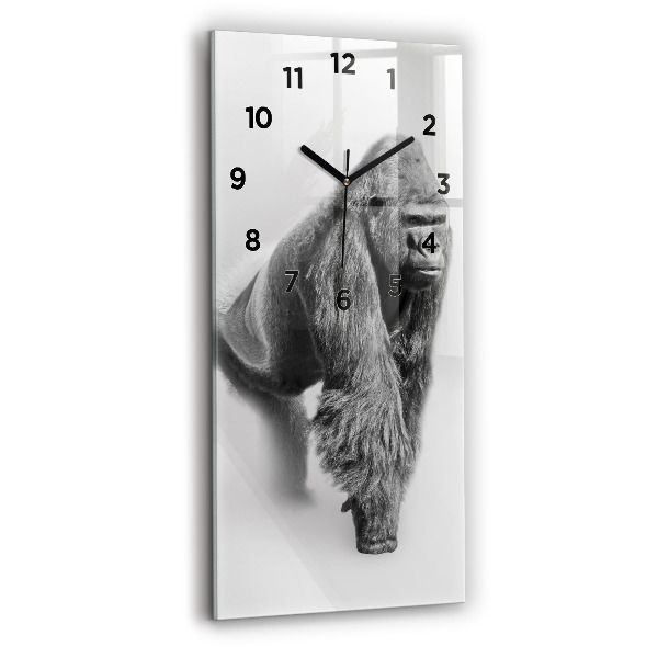 Reloj de vidrio vertical Colección de arte animal - espejomat.es