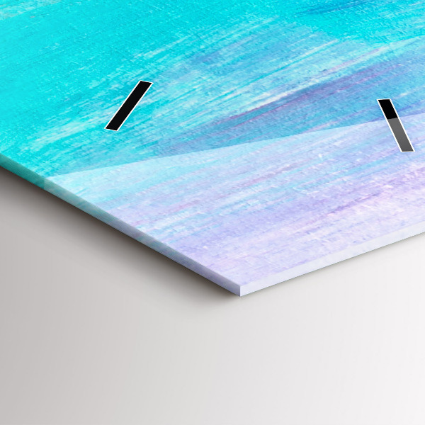 Reloj vertical Abstracto de rascacielos - espejomat.es