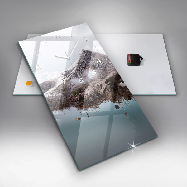 Reloj vertical Cascada isla voladora - espejomat.es