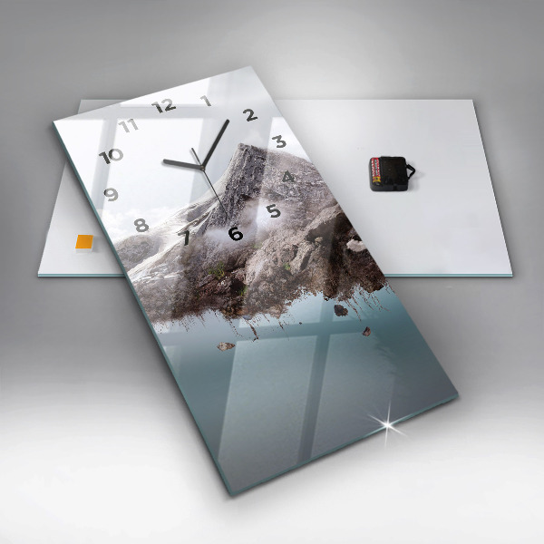 Reloj vertical Cascada isla voladora - espejomat.es