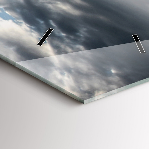 Reloj de cristal vertical Góndola de Venecia - espejomat.es