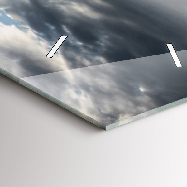 Reloj de cristal vertical Góndola de Venecia - espejomat.es