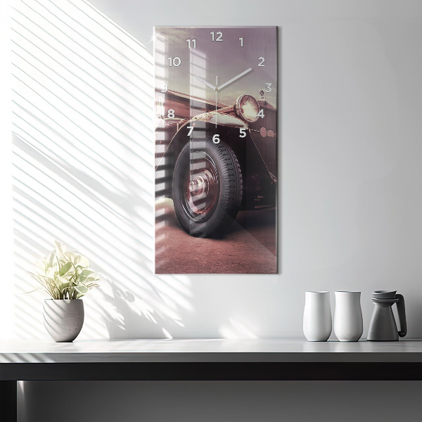 Reloj vertical Coche antiguo - espejomat.es