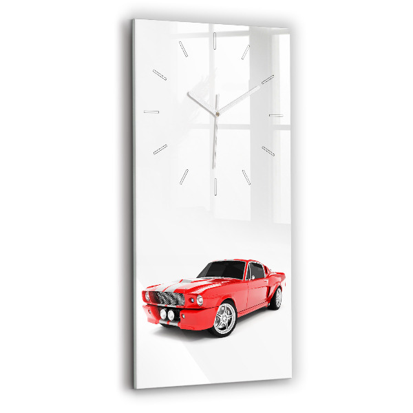 Reloj vertical Coche deportivo - espejomat.es