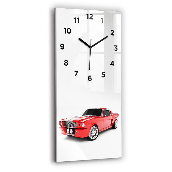Reloj vertical Coche deportivo - espejomat.es