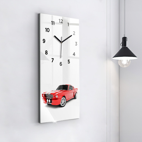 Reloj vertical Coche deportivo - espejomat.es