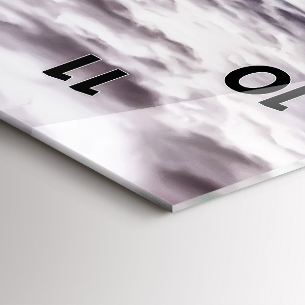 Reloj vertical Ruta 66 EE.UU. - espejomat.es