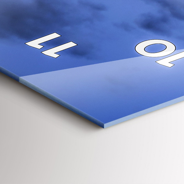 Reloj vertical Autobús rojo de Londres - espejomat.es