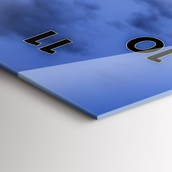 Reloj vertical Autobús rojo de Londres - espejomat.es