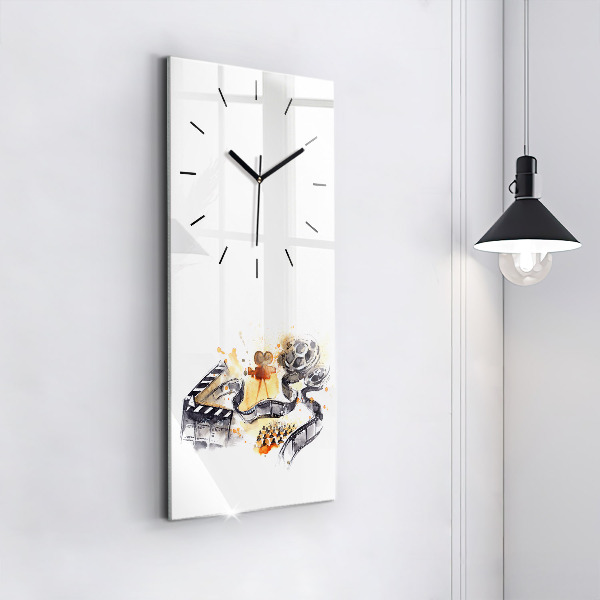 Reloj vertical Cámara cinematográfica - espejomat.es