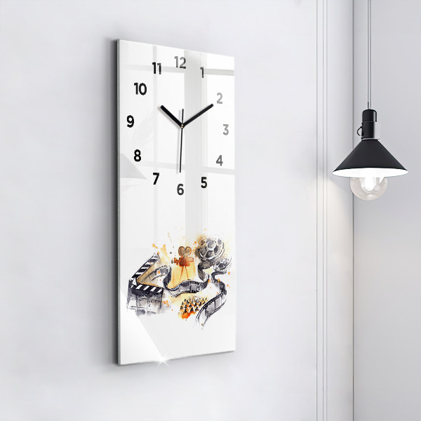 Reloj vertical Cámara cinematográfica - espejomat.es