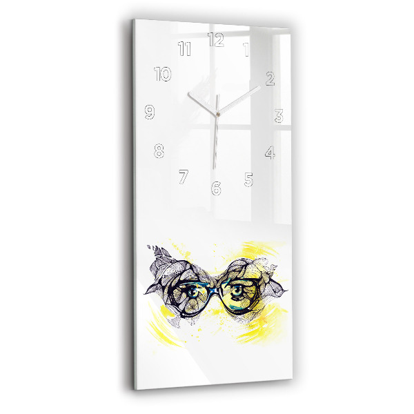 Reloj vertical Gafas - espejomat.es