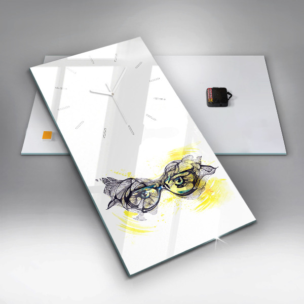 Reloj vertical Gafas - espejomat.es