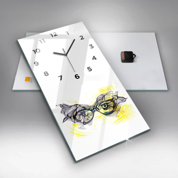 Reloj vertical Gafas - espejomat.es