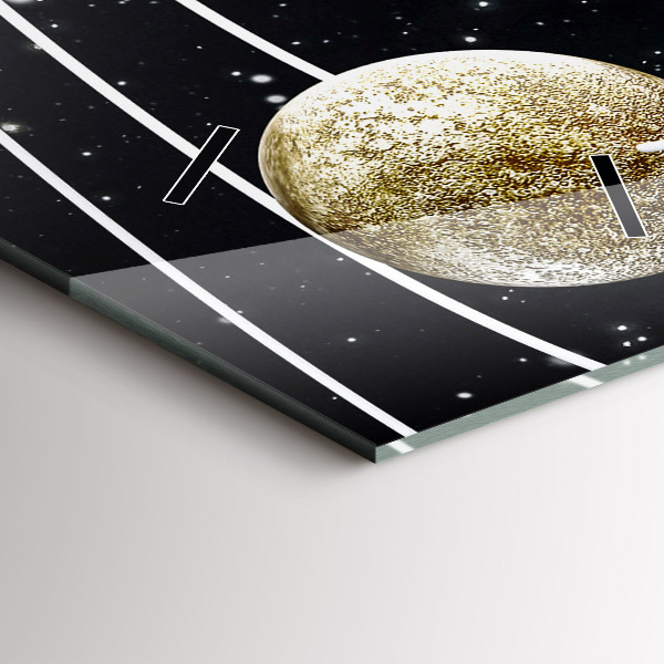 Reloj vertical Sistema solar - espejomat.es