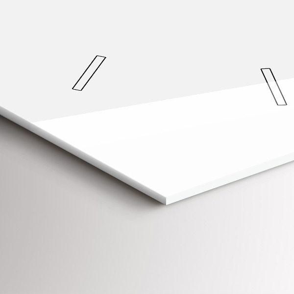 Reloj de cristal vertical Pareja romántica - espejomat.es