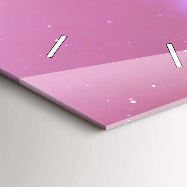 Reloj de vidrio vertical Libro abstracto - espejomat.es