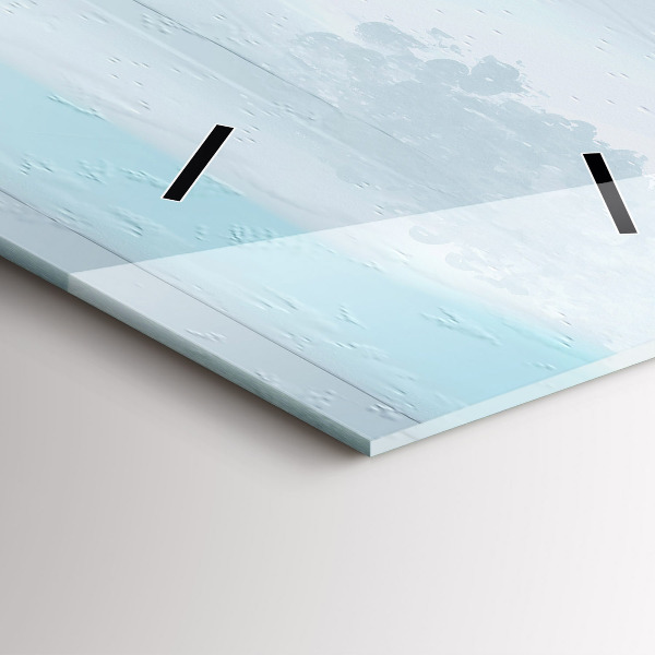 Reloj vertical Puente abstracto - espejomat.es