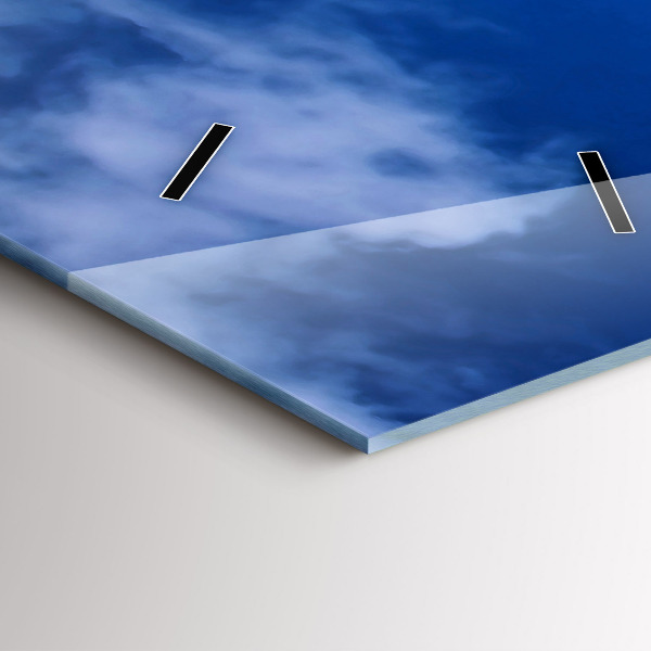 Reloj de cristal vertical Faro - espejomat.es